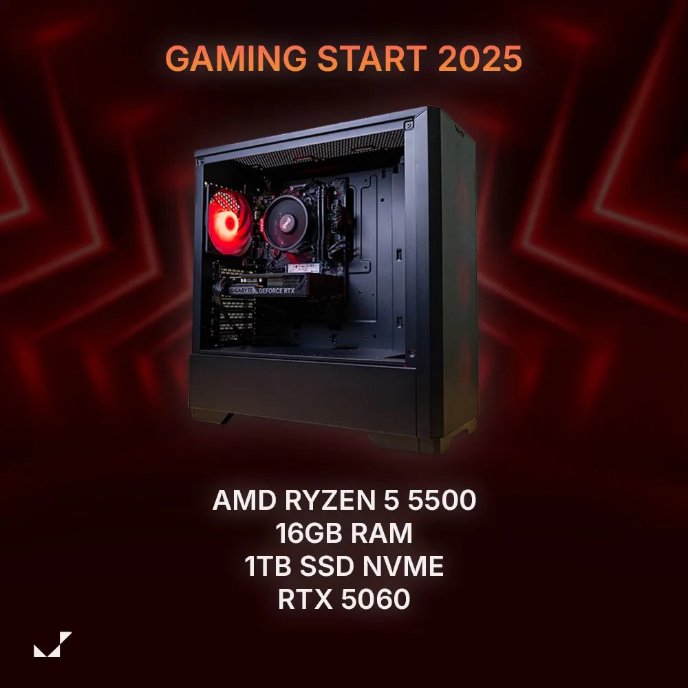 [N01R00B4R3] Gaming Start 2025 – RTX 5060