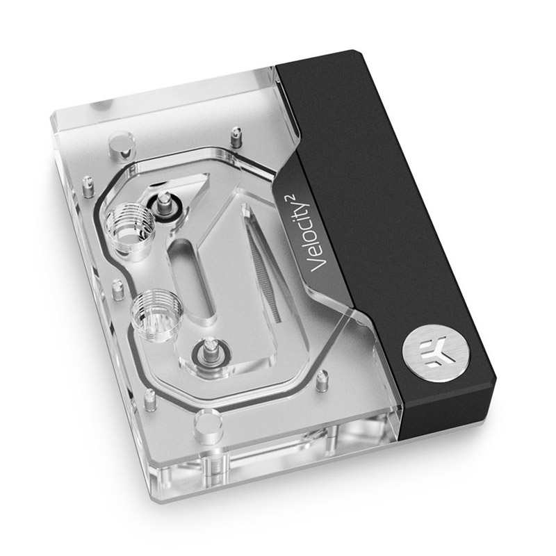 EK Waterblocks EK-Quantum VelocityÂ² D-RGB - AM5, Nickel + Acryl