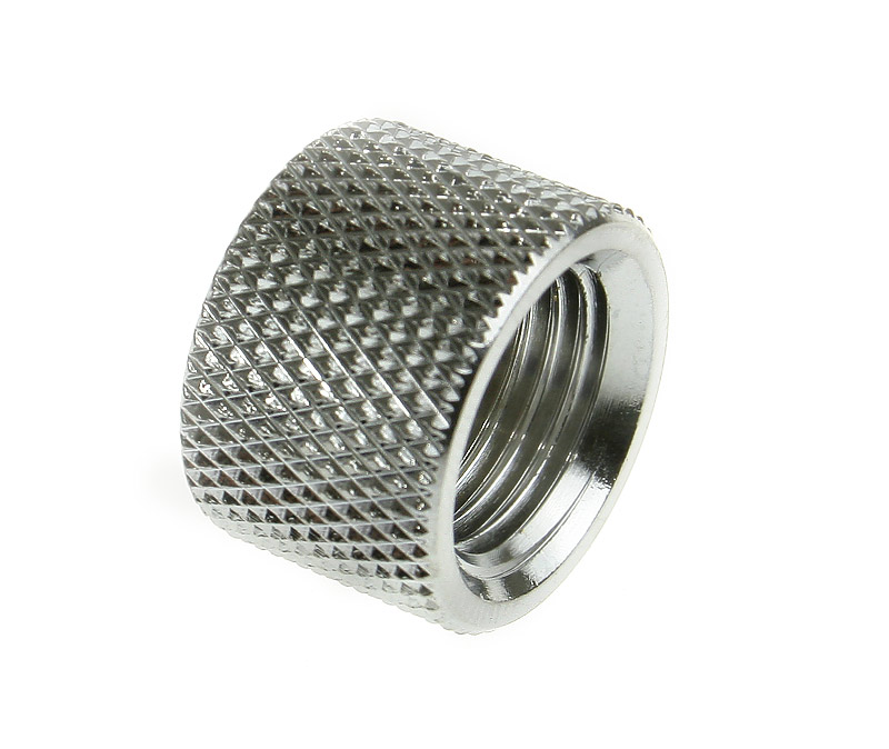 Bitspower Multi Adapter G1/4 Zoll IG auf G1/4 Zoll IG, silber glÃ¤nzend