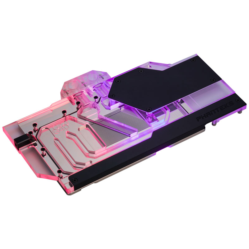 PHANTEKS Glacier G40 RTX 4090 Waterblock with Backplate for MSI, D-RGB - black