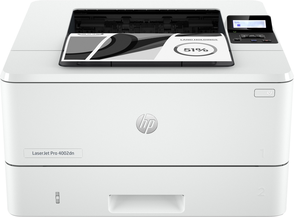HP STAMPANTE LASER A4 B/N, LASERJET PRO 4002DN, SERIE 4000, 40PPM, FRONTE/RETRO, USB/LAN