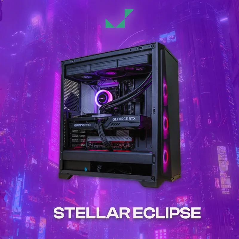 Stellar Eclipse - AMD Ryzen 7 9800X3D, RX 9070 XT